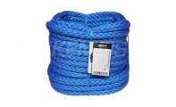 Braided polypropylene rope, 20mm, blue 