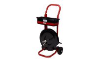 Strapping dispenser on wheels for Nordicstrap PM 200