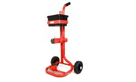 Strapping dispenser on wheels for Nordicstrap PM 220