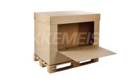 EUR size Pallet Box 1200x800x 900 mm, 5-layered, perforated