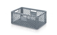 Perforated plasticbox 60x40x27 cm, 54 ltr