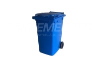 Trash bin 240 liters, blue