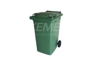 Trash bin 240 liters, green