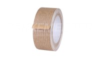 Papertape with fiber glass 50 mm x 50 m, brown