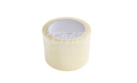 Packaging tape, low-noise, 75 mm x 66 m, transparent